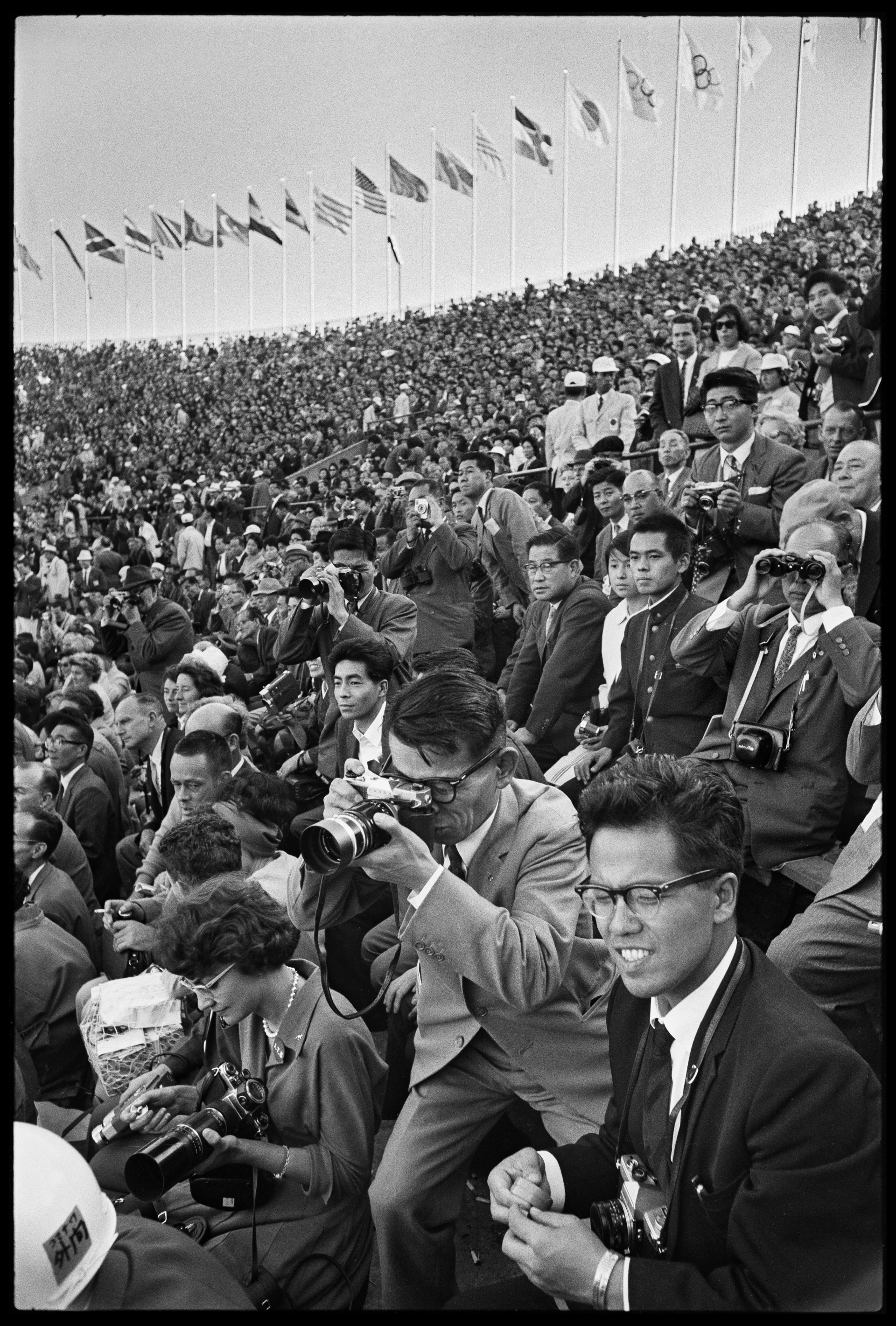 © Raymond Depardon / Dalmas-Sipa Press  J.O. Tokyo 1964 