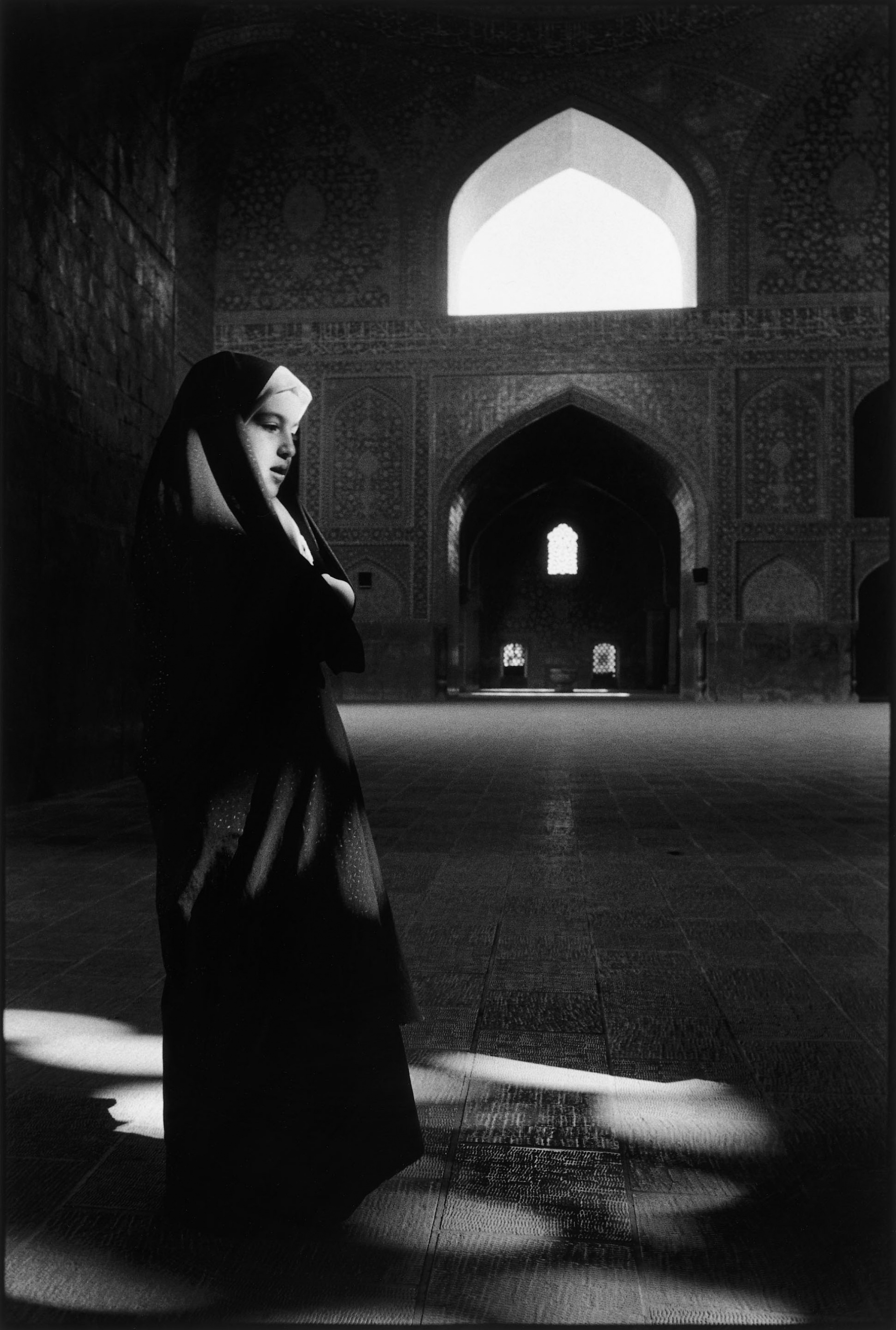 Ispahan, “Madonna” in the Imam Mosque © Philippe Valery